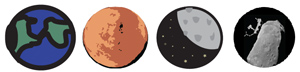 Icon of Mars and one planet