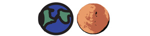 Icon of Earth and Mars
