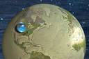 Water Phases and Reservoirs thumnail showing Earth with water droplets on the United States